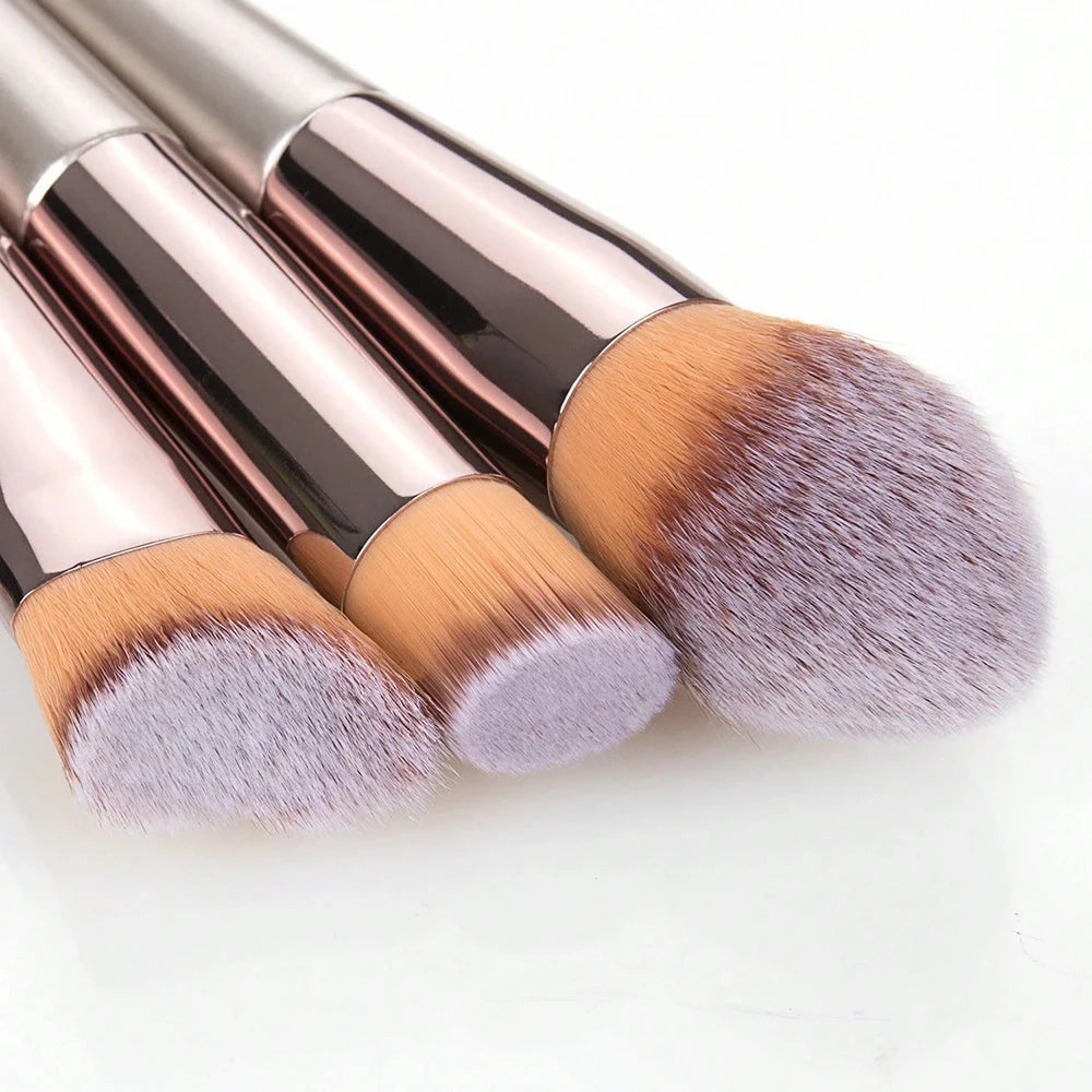 14-Piece Premium Synthetic Makeup Brush Set for Foundation, Powder, Concealers, Eye Shadows, and Blush