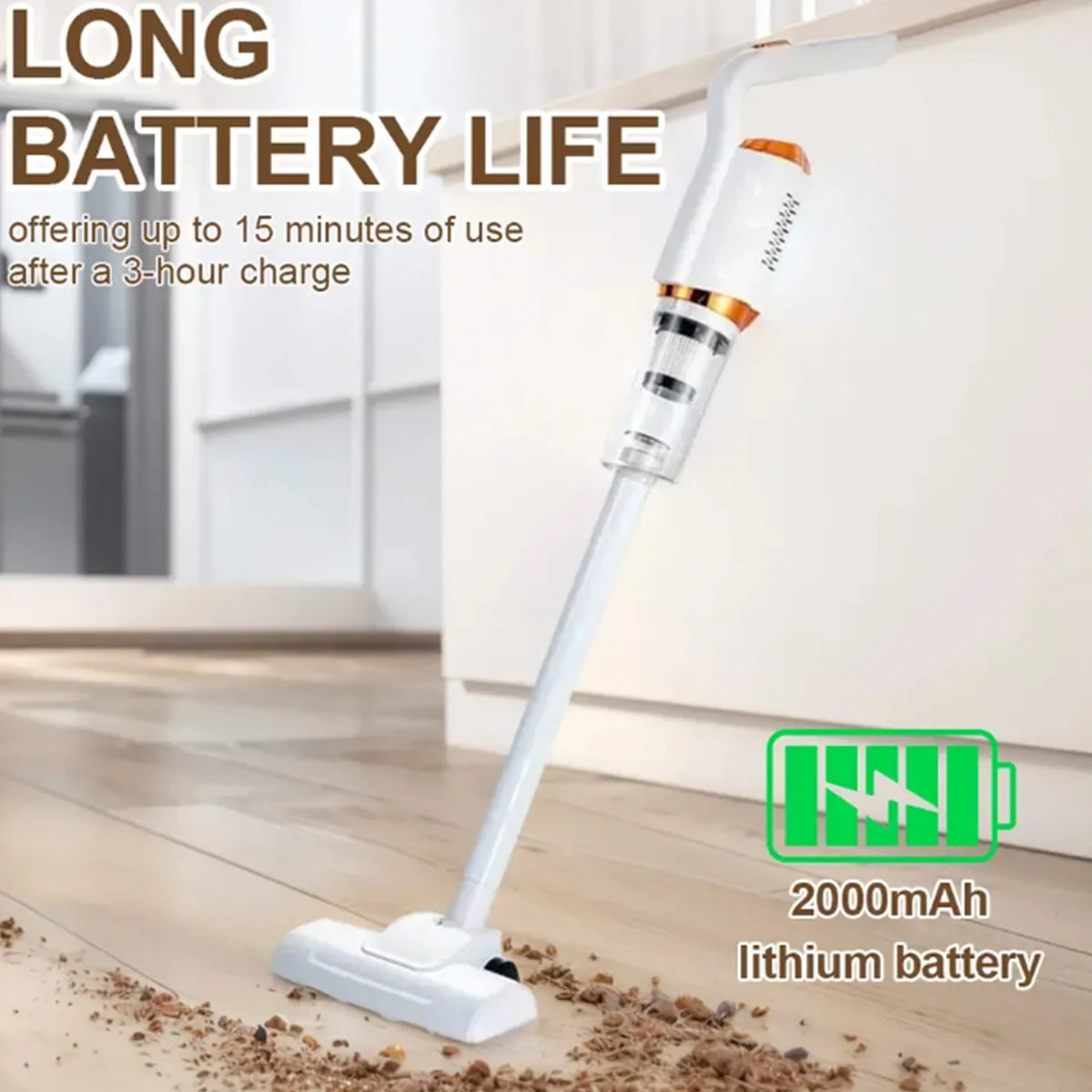 Multifunction Homeappliance 8500pa Cleaning Machine Powerful Wireless Car Vacuum Cleaner Portable 2000mAh Handheld Water Sweeper