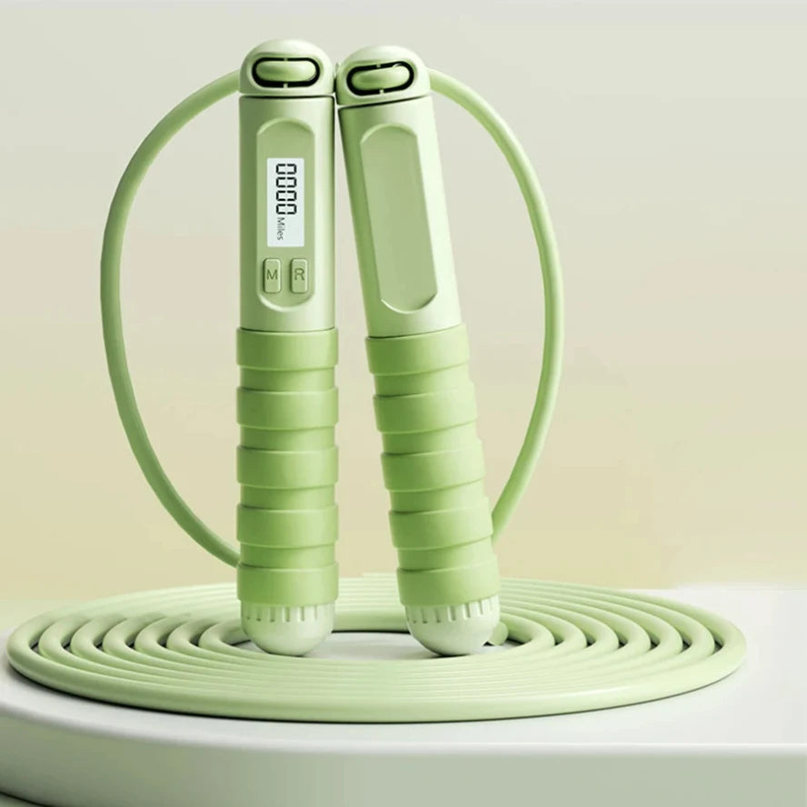 Electronic counting jump rope adult weight loss fitness exercise for men and women