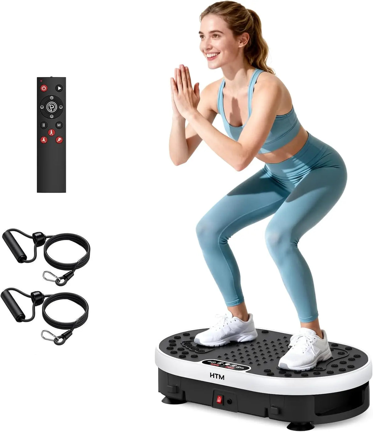 Vibration Plate 120 Speed Levels Whole Body Fat Shaker 120 Levels 9 Modes Portable Exercise Machine Muscle Toning Weight Loss