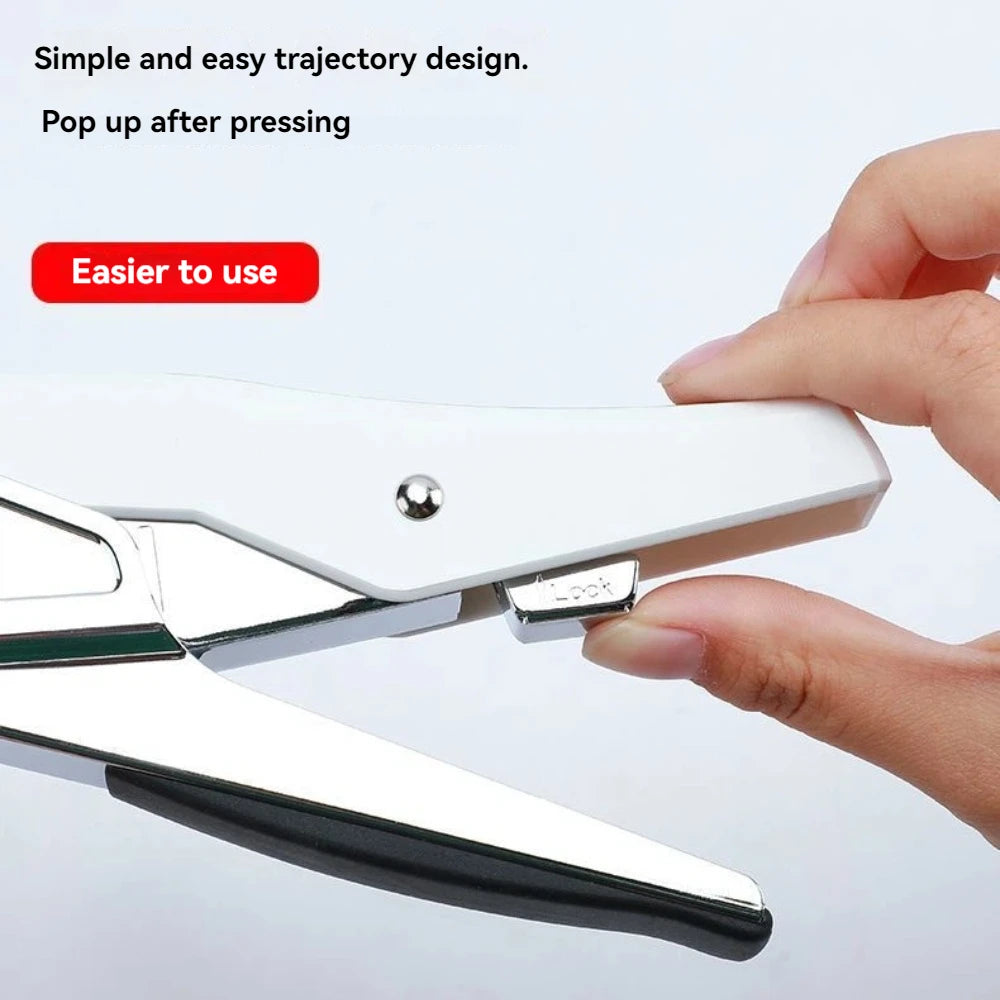 Effortless Plier Stapler with 1000 Staples,20 Sheet Capacity, Office Desk Stapler for Stapling Home School Warehouse Handmade