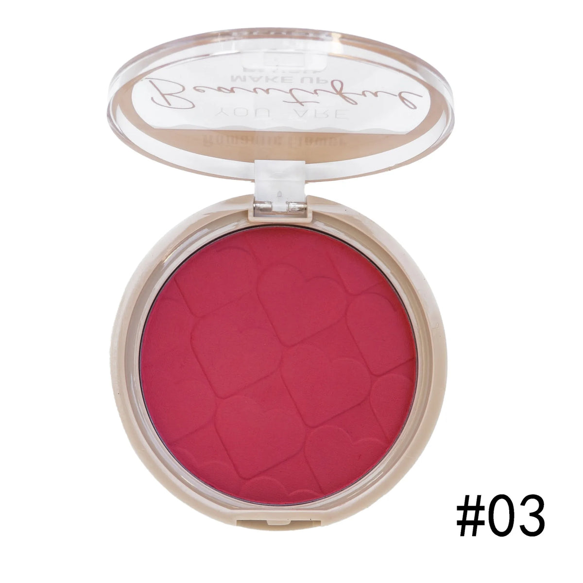 4-Color 3D relief mist Color blush natural tender delicate hold makeup low saturation female blush cream
