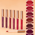 Matte lip gloss AB two sets, not stained with cup mouth red lip gloss