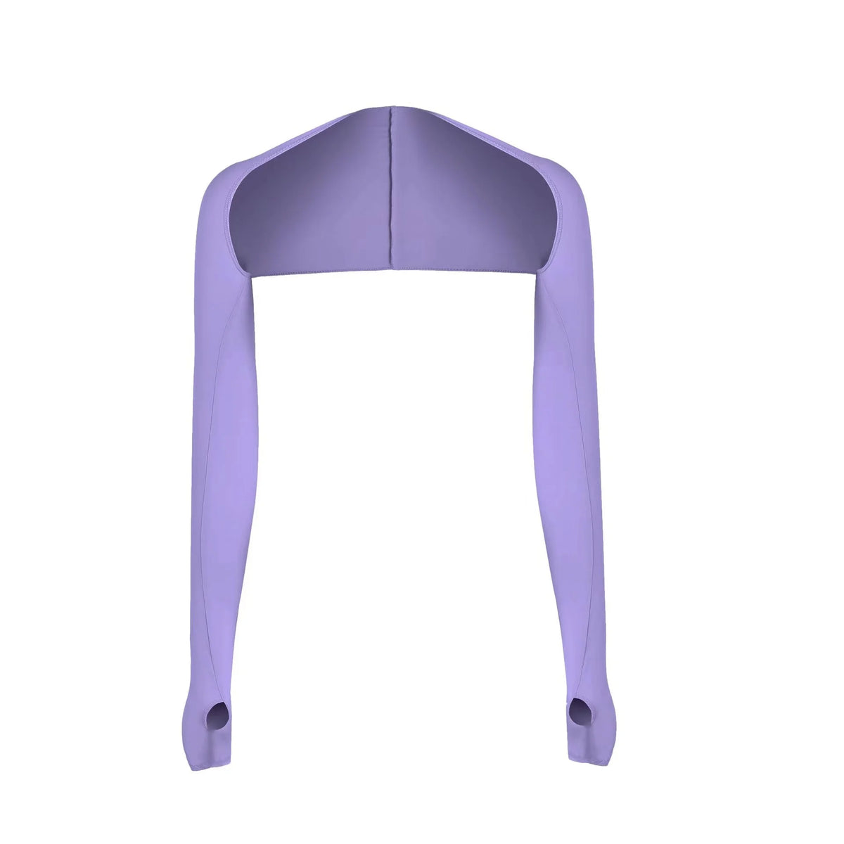One-piece Ultra-thin Shawl Arm Sleeves Ice Silk Long Gloves Breathable Sun Protection Anti UV Hand Cover Warmer Outdoor Sports