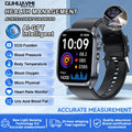 2025 New Accurate ECG Smart Watch Heart Health Analysis Blood analysis Blood Lipid Blood Pressure BT call Smart Watches For Men