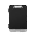 Large A4 Waterproof File Box with Pen Slot Desktop Plastic Folder Data File Storage with Writing Board Clip for Office Supplies
