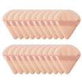 10/20Pcs Triangle Velvet Powder Puff Pizza Flours Mini Face Makeup Sponge Cosmetics Washable Lightweight Makeup Tool