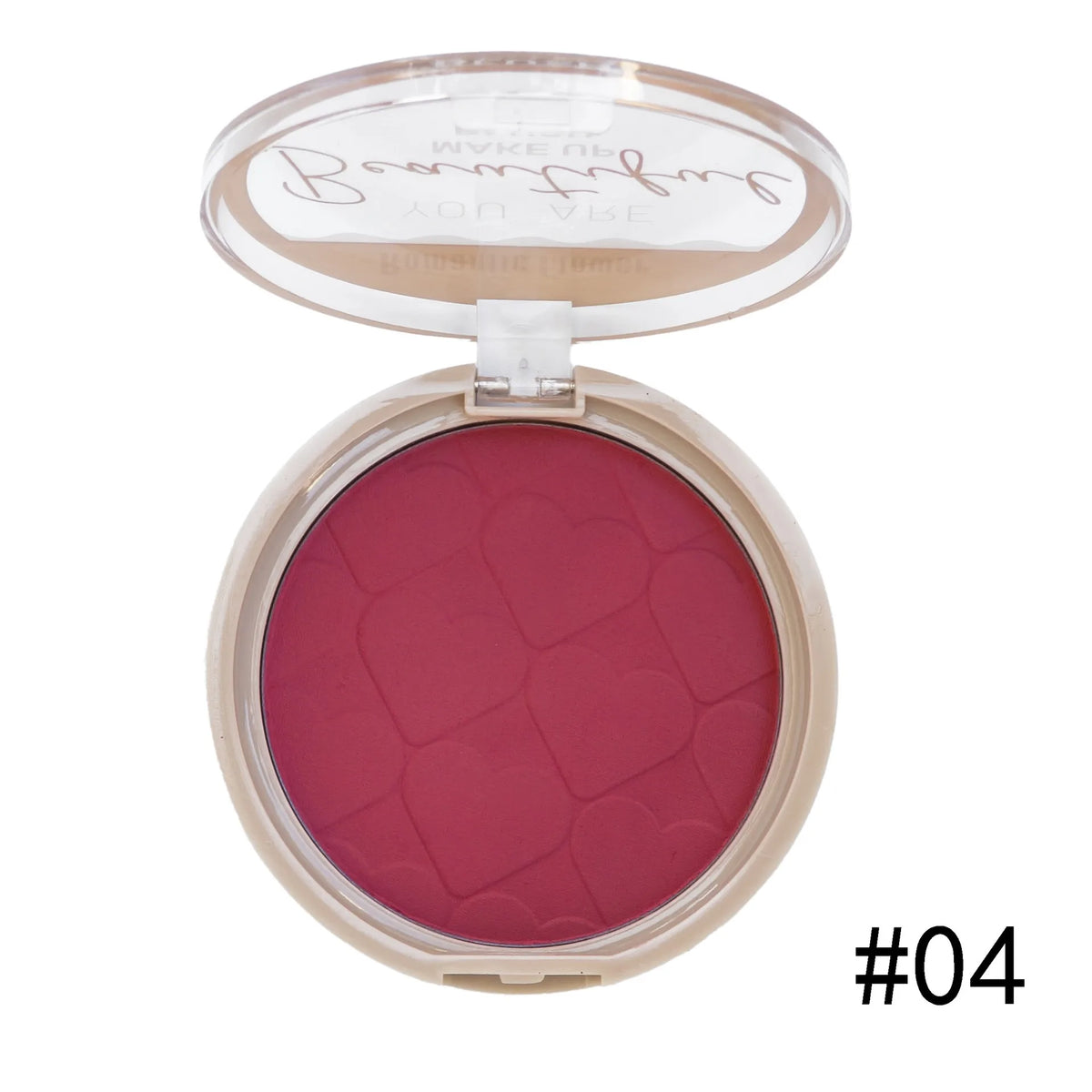4-Color 3D relief mist Color blush natural tender delicate hold makeup low saturation female blush cream