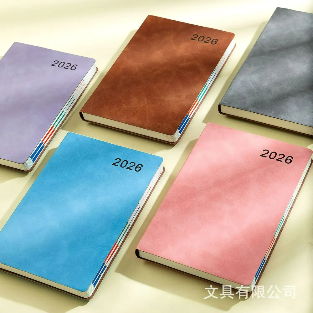 2026 Planner Book, Self-Discipline Calendar Planner, Weekly&Monthly Planner Layouts, 360-Page Daily Organizer, Portable Notebook