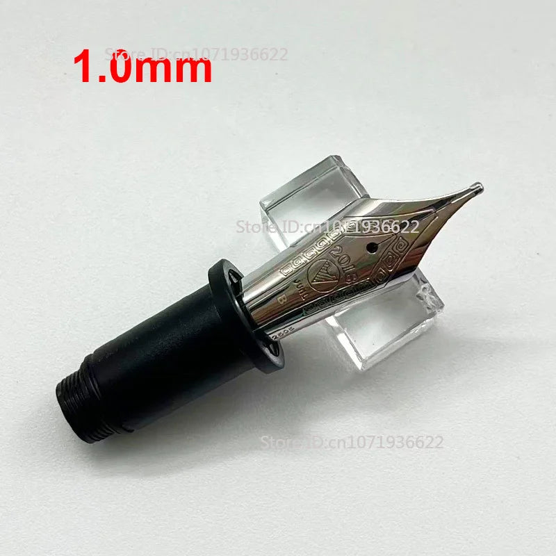 Smooth WingSung 630 Large N0.8 Iraurita White Gold EF/F/M/B Nib Grip Section For WingSung 630 Fountain Pen Accessories Gift