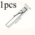 1pc New Non-slip Stainless Steel Can Opener Adjustable Bottle Opener Adjustable Multifunctional Stainless Steel Can Opener