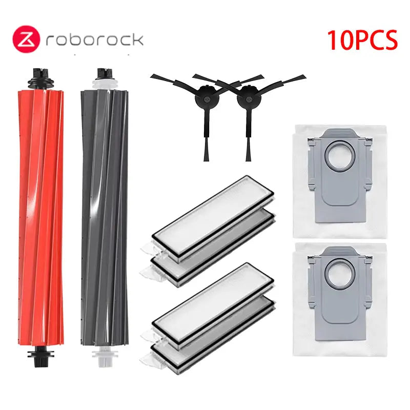 Roborock S8 MaxV Ultra Accessories Robot Vacuum Cleaner Main Side Brush Hepa Filter Mop Dust Bags Spare Parts